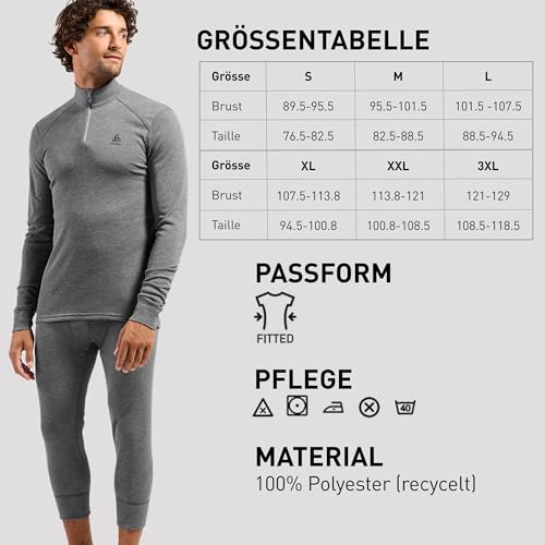 Skipullover für Herren Odlo Active Warm I Thermounterwäsche