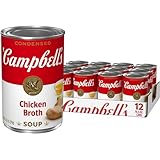 Campbell's Condensed Chicken Broth, 10.5 Ounce Can (Pack of 12)