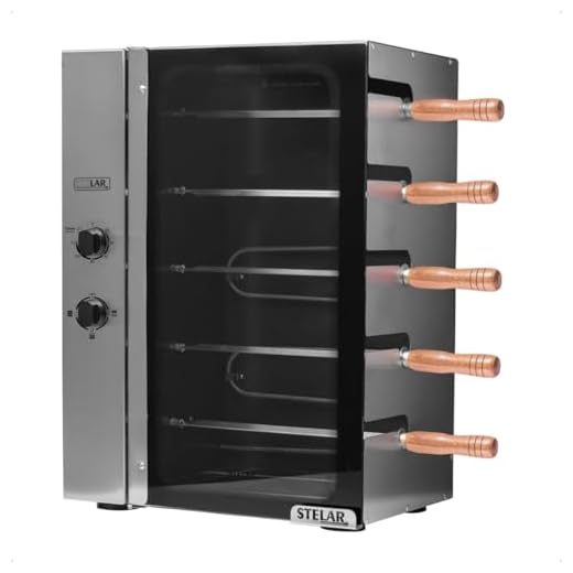 Stelar 5 Espetos Giratórios Timer 220V