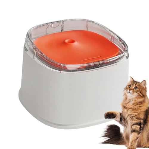 Fontaine à eau pour chat et chien de 2,2 L avec tapis imperméable