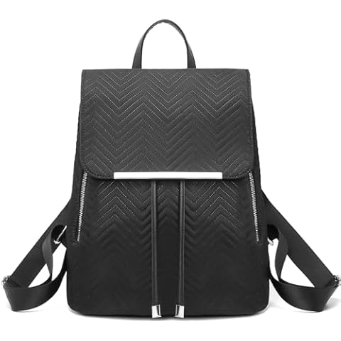 Miss Lulu Black Waterproof Fashion Backpack Cover