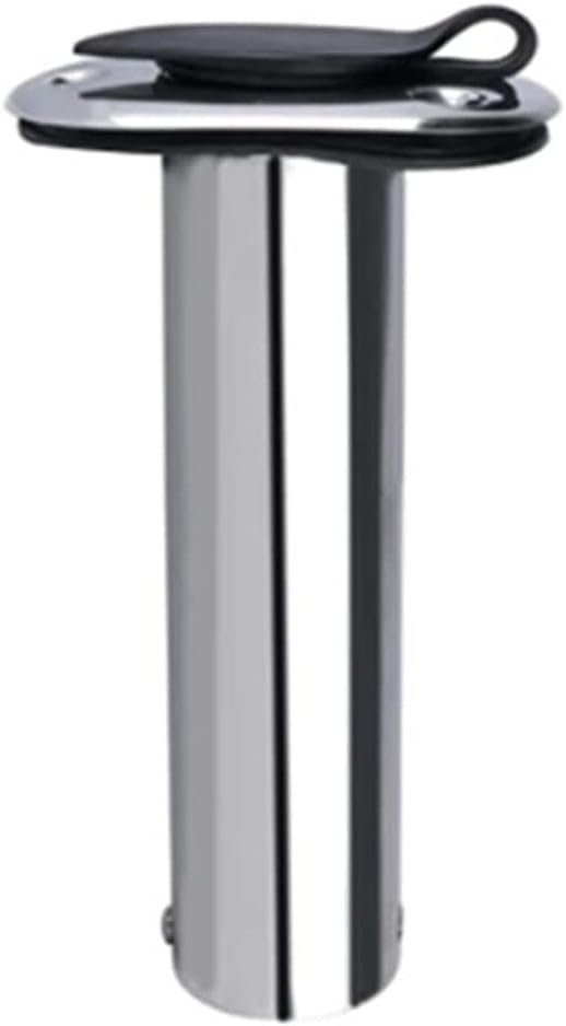 Fishing Rod Racks Boat Fishing Rod Holder 15/30/90Degree Flush Mount Stainless Steel Stand Bracket Accessory for Boat Yacht(90Degree)