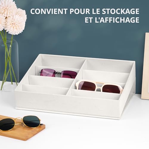 Winter Shore Rangement Lunette Ivoire, 32,5 x 25 x 6,5 cm – vue 4