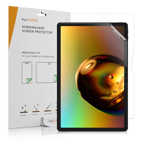 kwmobile 2x Schutzfolie kompatibel mit Lenovo Yoga Tab - Folie klar Full Screen Tablet