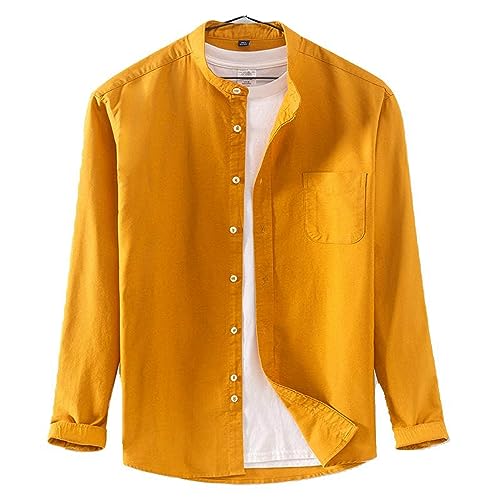 Chemise Oxford en coton premium pour homme, coupe classique infroissable