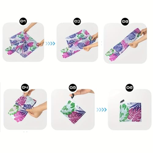 Bolso grande para mujer estampado leopardo capacidad amplia miniatura 5