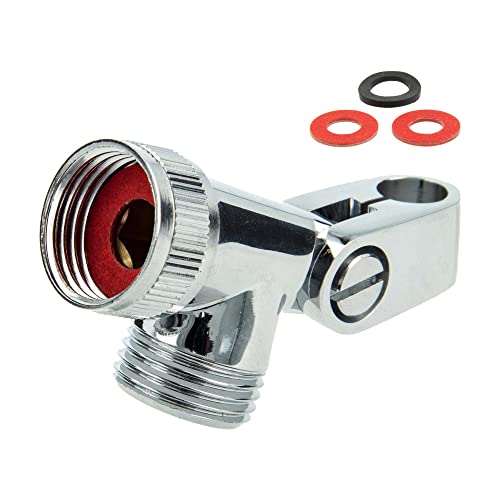 Embout articulé Tecuro (finition lourde) pour barre de douche et tuyaux Cover