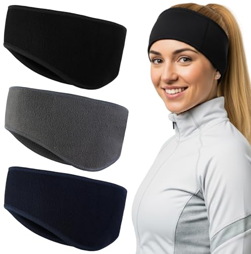 Huachi Ear Warmers for Women Men Winter Running Headband, Ear Muffs Ear Covers for Cold Weather