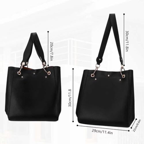 Bolso Tote para Mujer Voeveg Cuero Extra Grande miniatura 5