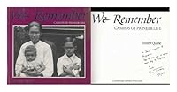 We Remember 981300200X Book Cover