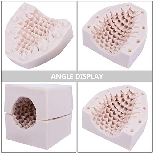 Hemoton 1 Unidade Molde De Silicone Sabonete De Chocolate De Silicone Molde De Vela Flutuante Vela D