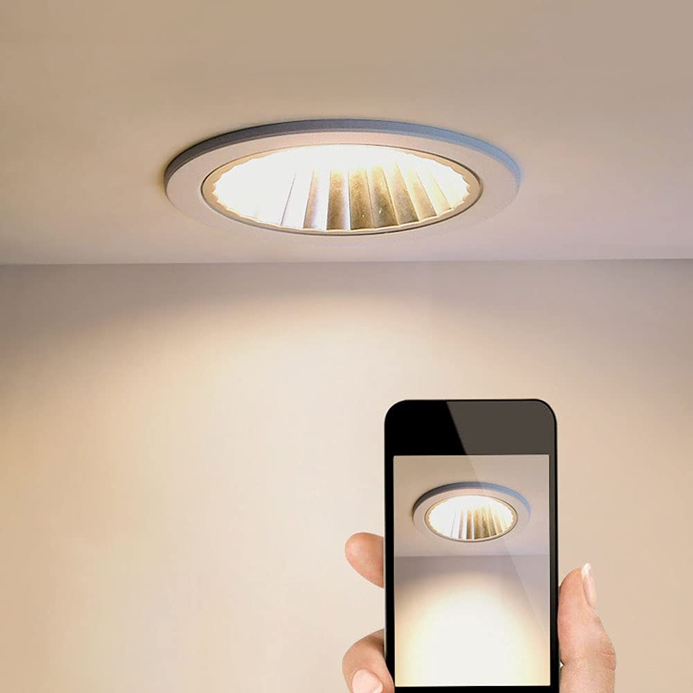 2 Stück LED Deckenstrahler Einbauleuchte Akzentstrahler Lampe, Moderne Richtstrahler Unterputz Deckenleuchte, Wohnzimmer Deckenstrahler