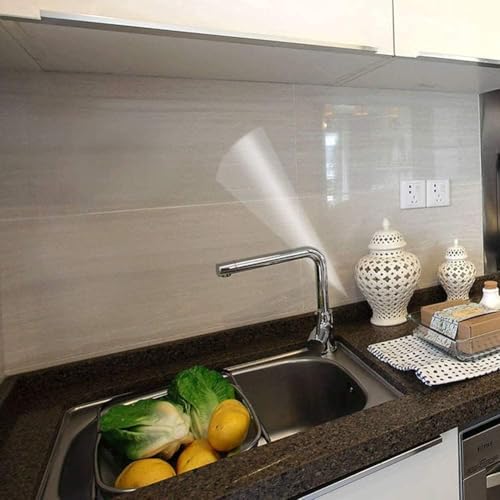 Image of WALLMATE Clear Matte Contact Paper Self-Adhesive Film Cover Removable Protective Film Transparent Waterproof Liners Drawers Shelves Kitchen Cabinets (24 x 50 inch, Clear Matte)