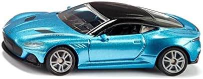 Siku 1582, Aston Martin DBS Superleggera, zabawkowy samochód, metal/tworzywo sztuczne, niebieski, otwierane drzwi, sportowe obręcze z gumowymi oponami, Od 3 lat