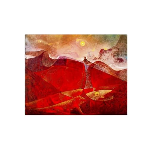 Image sur toile salon et décoration murale maison peinture célèbre couleur 50x65cm