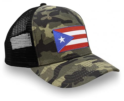 Image of International Tie State Hat for Men and Women, Adjustable Snapback Trucker Baseball Cap with Embroidered Patch