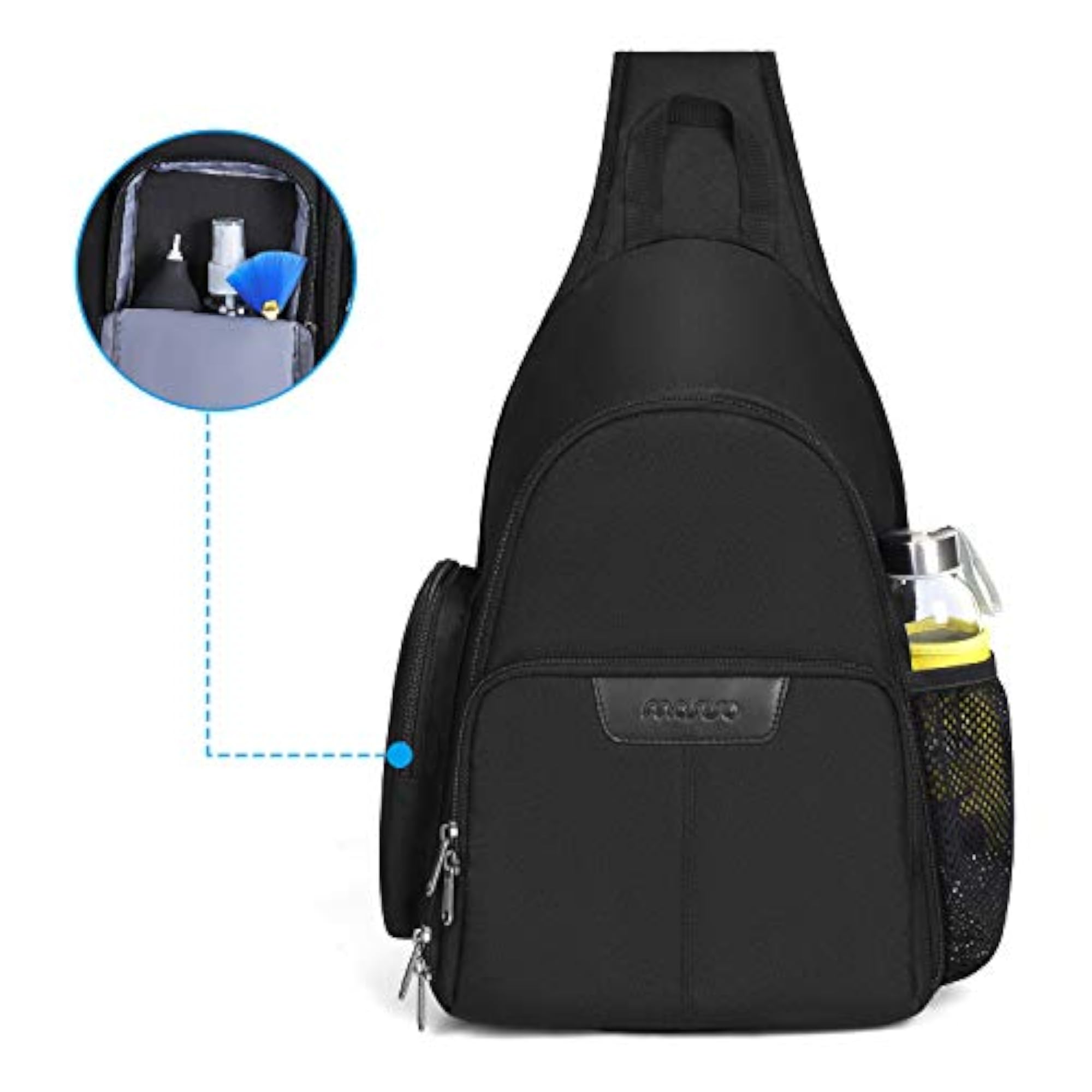 Sling Backpack Camera Bag with Tripod Holder