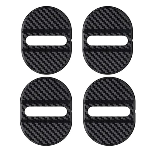 Housse de protection pour serrure de voiture : lot de 4 caches avec moulures de style