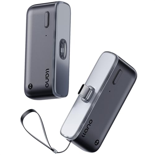 llano S850 Type-C Wireless HDMI Transmitter and Receiver, 50M, Ultra 4K Decode Input 1080P@60Hz Output,Plug&Play 5G+2.4G and Audio for Phone/Tablet/Laptop/PC to Monitor/Projector/TV Box (Black)