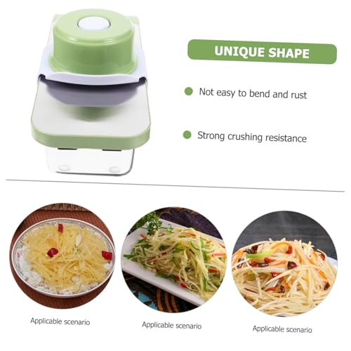 KICHOUSE Cortadora Manual de Verduras con Mango Antideslizante miniatura 7