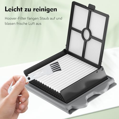 8 Stück Zubehörset Bürstenwalze und Filter Zubehörset für Roborock Dyad Pro/Dyad Pro Combo Zubehör Set Ersatzbürsten Filter Nass-und Trockensauger Ersatzteile 3 bürste 4 Filter 1 Reinigungsbürs