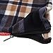 NDNCZDHC Sleeping Bag Liner Fleece Sleeping Bag Portable Thermal Sleeping Bag for Adults Outdoor Camping Hiking Climbing, 5.9x4.9ft (Brown)