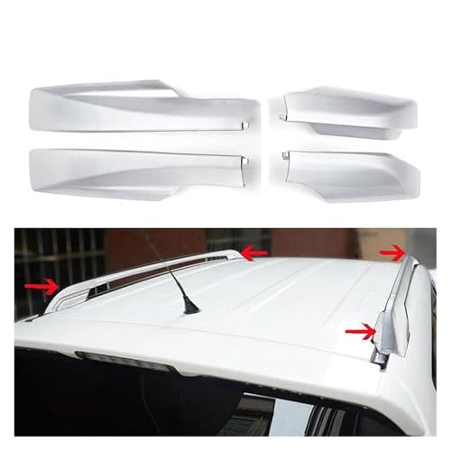 Cubierta de riel techo Toyota RAV4 2006-2012 tapa protectora impermeable 4 uds 6