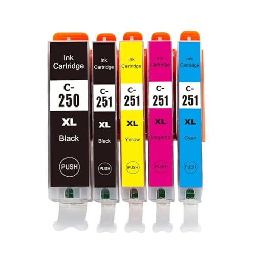 Cartouche d'encre CLI-251 haute précision pour des documents nets sur Canon MX922