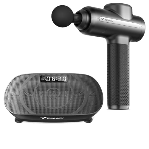 MERACH M019 Percussion Massage Gun with 6 Heads