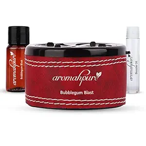 Aromahpure Dashboard Car Perfume with 50 ml Classic Miniature Fragrance Oil | Bubblegum Blast - Bubble Gum Fragrance Car Freshener | Luxury Car Perfume for Car Interior