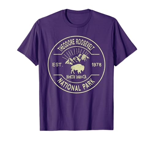 Theodore Roosevelt National Park Shirt North Dakota Hiking T-Shirt