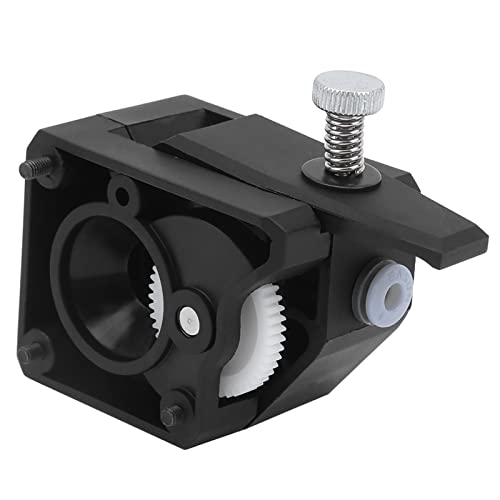3D Printer Extruder, Kit Soft Consumables Clone Double Geared Dual Drive Accessories Gearwheel Reduction Stainless Steel