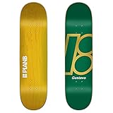 Deportes Plan B Team Foil Gustav0 Tabla de skate 8\" Multicolor