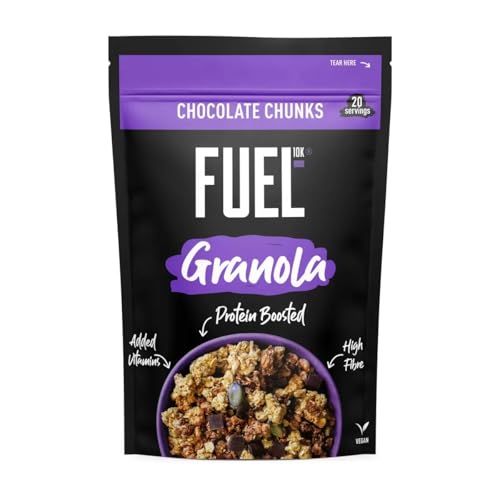 FAKHRI Delicious Chocolate Granola 1kg – Crunchy Oats & Rich Chocolate | Wholesome Breakfast Cereal, Snacking, High Fiber, Vegan Friendly