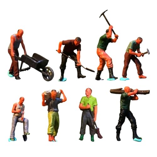 Figurines miniatures 1/64 en résine haute précision pour mise en scène