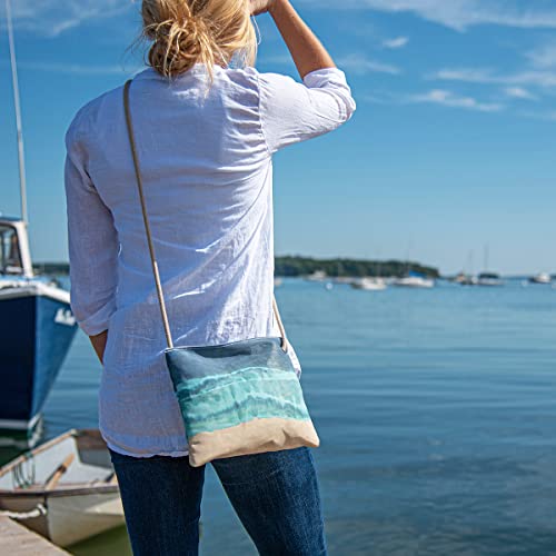 Sea Bags Recycled Sail Cloth Shoreline Tie Dye Slim Crossbody Bag Crossbody Bags for Women Travel Purse4