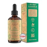 BIO HAARÖL ROSMARIN+9 - Wachstumsöle [Für Haarstärkung & Haarwachstum] Mit 10 BIO-Ölen: • Arganöl • Rosmarinöl • Rizinusöl • Lavendelöl uvm. [100% Naturlich] Frei von Zusatzstoffen - Made in Germany