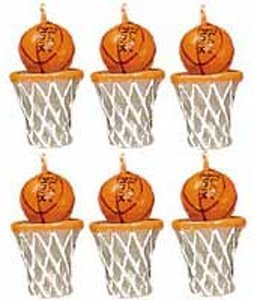 Wilton Candle Set - Basketballs