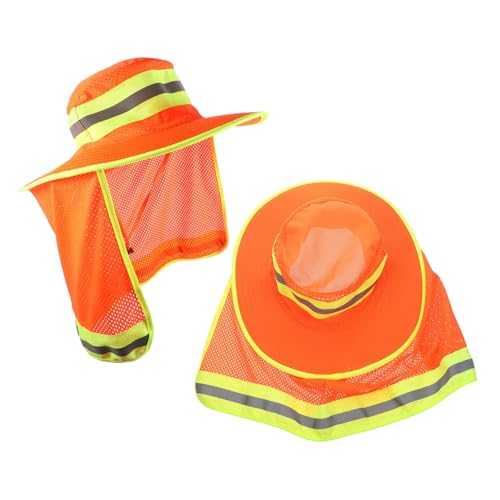 Chapeau de soleil à bord complet lot de 2 HANABASS protection anti-UV femme
