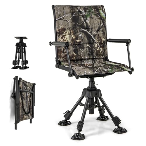 HAPPYGRILL 360° Swivel Hunting Chair