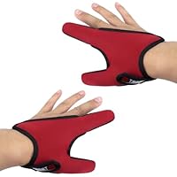 Angelhandschuhe 1 Paar | Rutschfester Fingerschutz Für Daumen & Zeigefinger | Outdoor Angeln