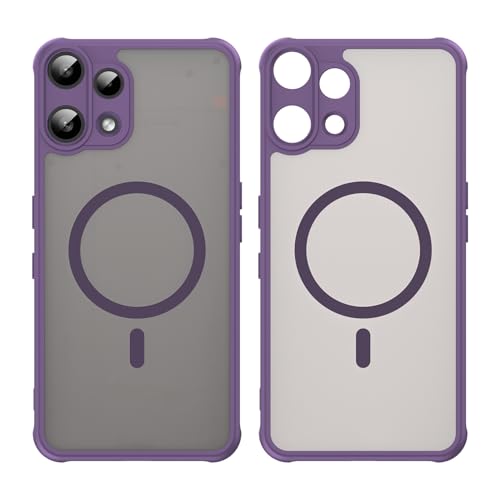 Image of Compatible with Nothing Phone3A Lite Case Cover,Compatible with MagSafe,Anti-Fall,Compatible with Nothing Phone (3a) Lite 5G A001T Cell Protective Phone Case Purple