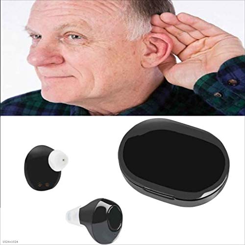 ZCAYIN Binaural Sound Boosting, Helps Improve Sound, Rechargeable, Black, Bluetooth Appearance