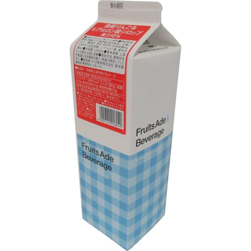 スミダ飲料 津軽りんご&ヒアルロン酸シロップ 1000ml