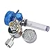 Oxygen Pressure Regulator, 0-100mpa Air Regulator, Professional Oxygen Gas Pressure Reducer Gauge Meter, Aluminum Alloy Meter Pressure Reducer Gauge Gas Regulator, for Air Tools