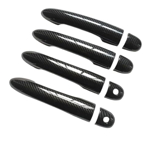 Poignées de porte Clio 3 habillage carbone pour Mk3 C2