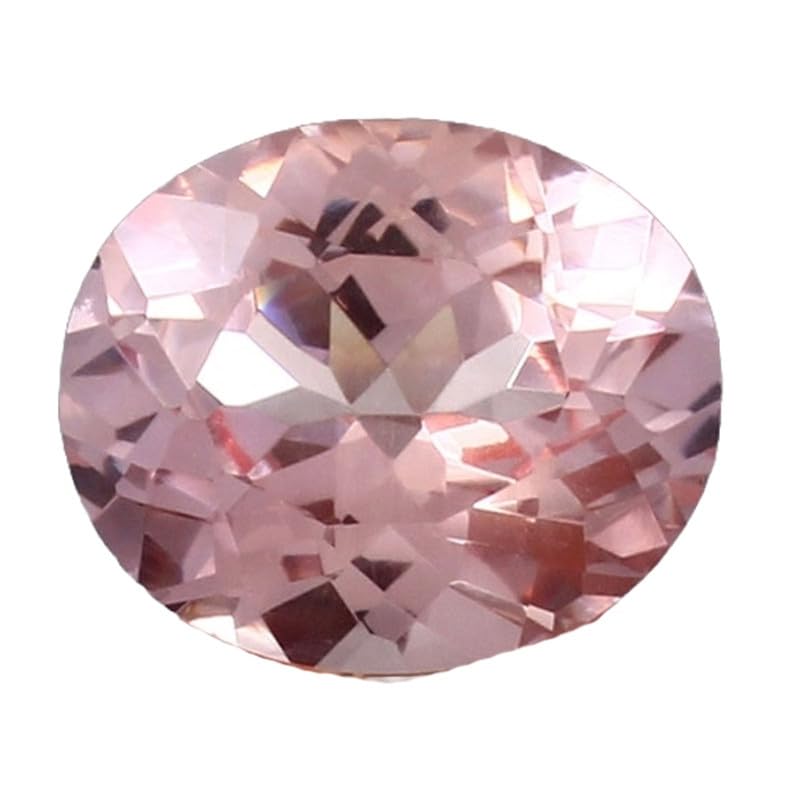 Saphir Padparadscha naturel coupe étape 10x12mm, le cadeau idéal pour créer un pendentif unique