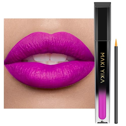 Image of MAKI YIKA Hot Pink Lipstick for Women Color Stay Long Lasting Lipsticks