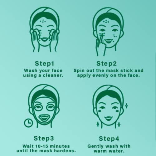 Cyoidai Green Tea Mask Stick Blackhead Remover, The Original Green Tea Mask Stick With Green Tea Extract, Deep Cleansing, Removes Blackheads For All Skin Types For Men And Women #TOP3