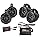 NOAM NUTV4 Quad - 4 Channels Marine Bluetooth ATV/Golf Cart/UTV Tower Speakers Stereo System